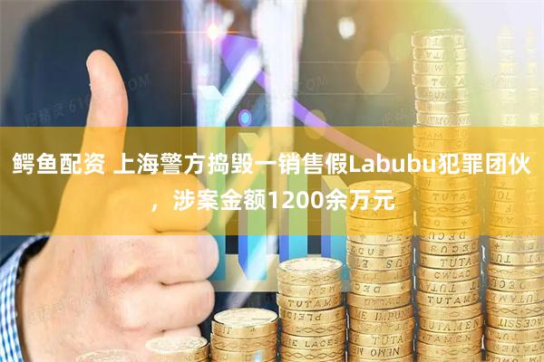 鳄鱼配资 上海警方捣毁一销售假Labubu犯罪团伙，涉案金额1200余万元